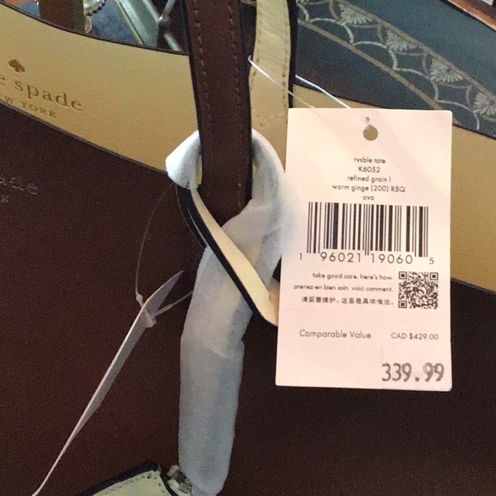 NEW Kate Spade Ava Reversible Tote NWT - Picture 2 of 3